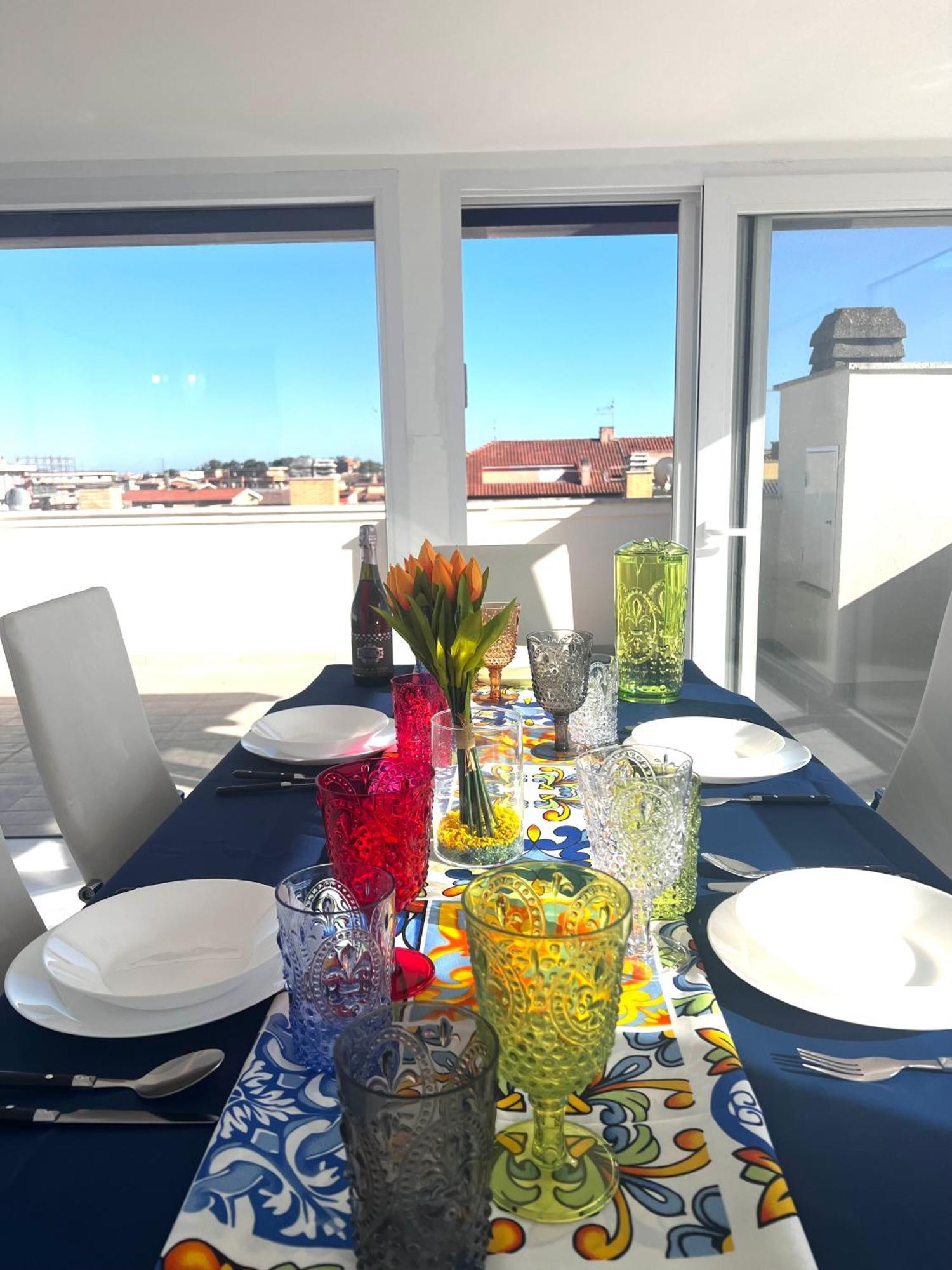 Roma Airport Sky Apartments Fiumicino Zewnętrze zdjęcie