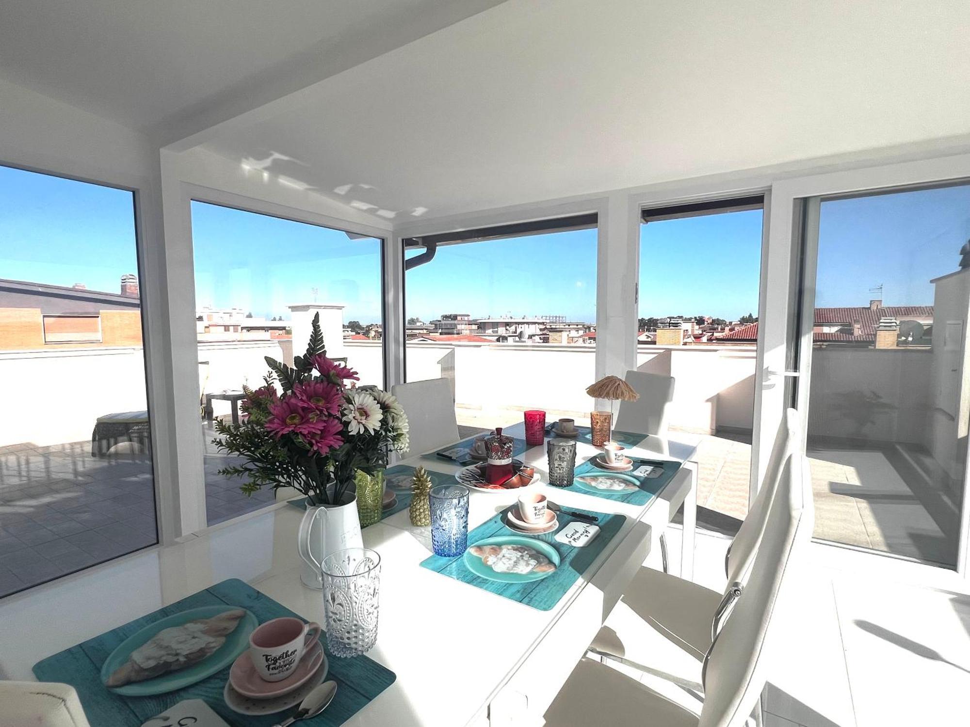 Roma Airport Sky Apartments Fiumicino Zewnętrze zdjęcie